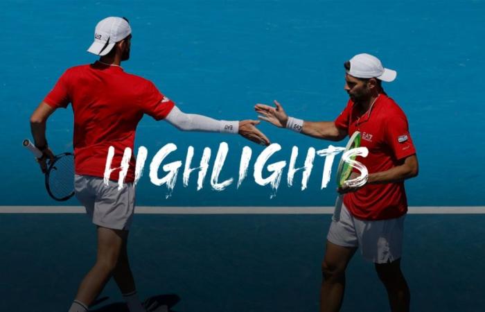 Goransson / Verbeek – Bolleli / Vavassori – Highlights of the match – Australian Open – Tennis Video