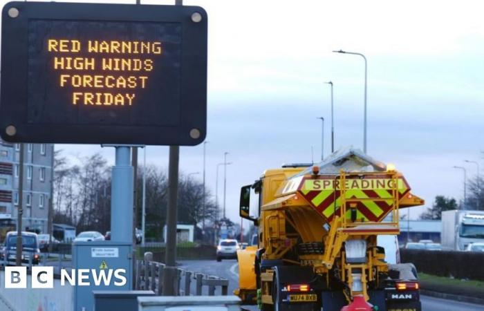 Stay at home warnings in Scotland and NI over risk-to-life winds