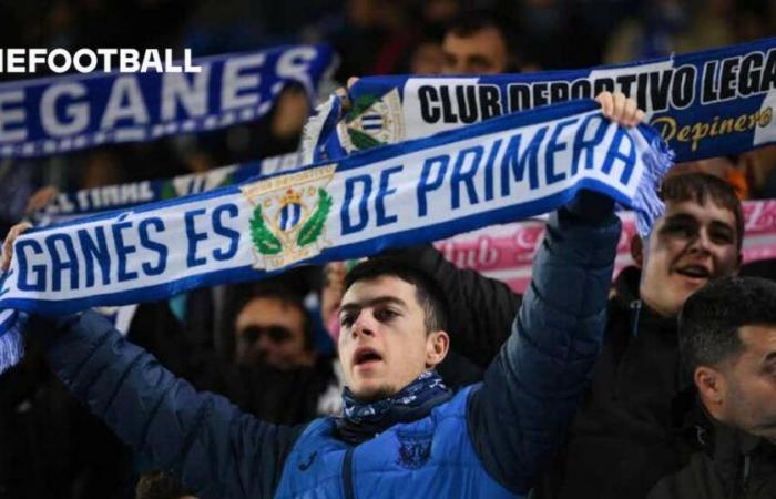 The anger of Leganés supporters against the prices of tickets for the match against Real Madrid