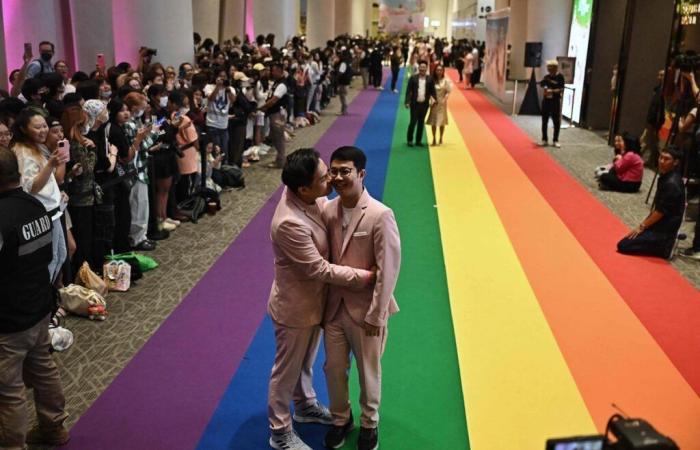 “We have the right to love, like others”: marriage for all authorized in Thailand, nearly 2,000 LGBT+ couples say yes