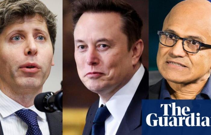 Tech titans bicker over $500bn AI investment announced by Trump | Elon Musk