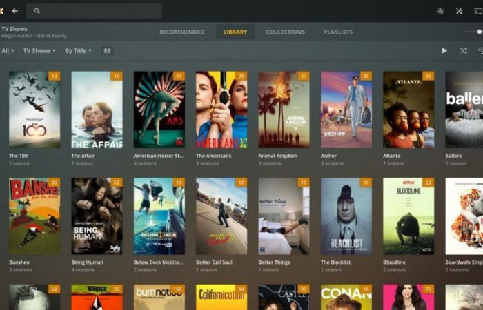 The streaming platform Plex unveils its new face on Apple TV