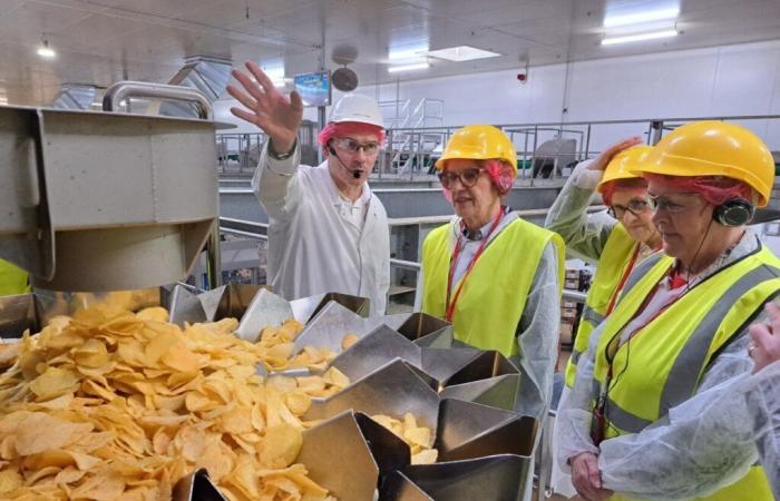 the Minister of Agriculture discovers Brets chips at Altho