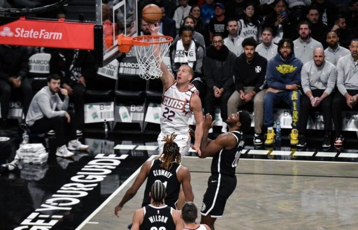 Mason Plumlee’s 4 Steals Lead Phoenix Suns to Victory Over Nets on January 22, 2025