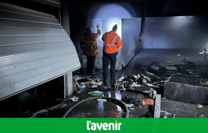 Arson of a building in 2023 in Mouscron: the perpetrator received a five-year suspended sentence