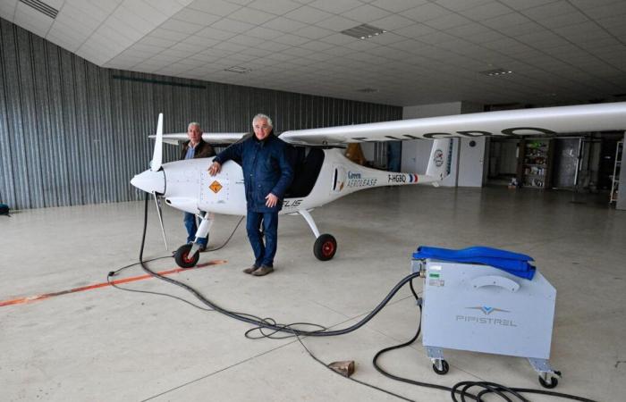 Video. Vélis Electro, the 100% electric plane that crisscrosses the skies of Lot-et-Garonne