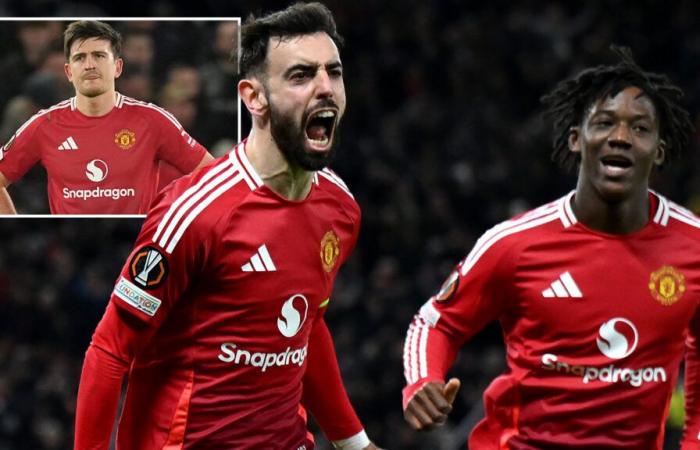 Man Utd 2 Rangers 1: Fernandes bails out his team-mates again with dramatic last-gasp winner to all-but clinch top-8