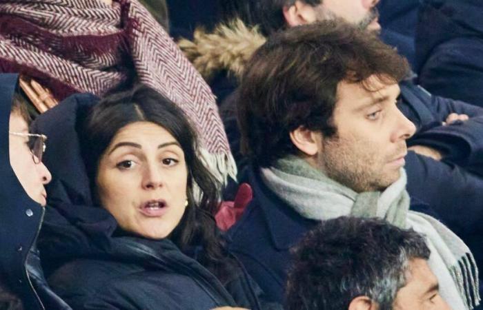 Benjamin Duhamel at full tilt with his partner Agathe Lambret, Laurent Delahousse and Artus overjoyed for PSG's incredible victory