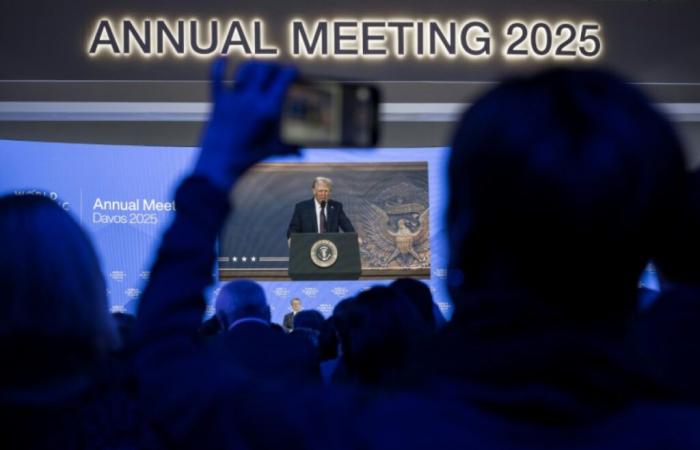 Come to America or pay taxes, Trump tells bosses gathered in Davos – 01/23/2025 at 8:52 p.m.