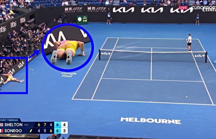 Australian Open 2025 – For Shelton, the stage is never too big