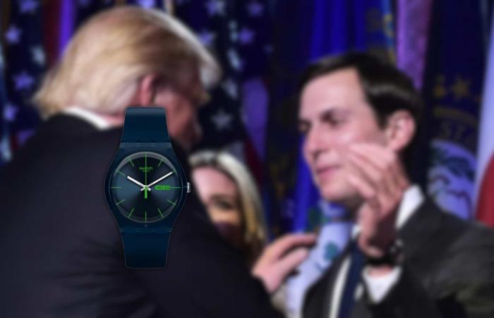 Donald Trump in the spotlight, but it’s his son-in-law’s watch that surprises