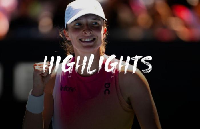 Iga Swiatek beats Emma Navarro 6-1, 6-2 in the quarterfinals of the Australian Open: the long video summary of the match – Video Tennis