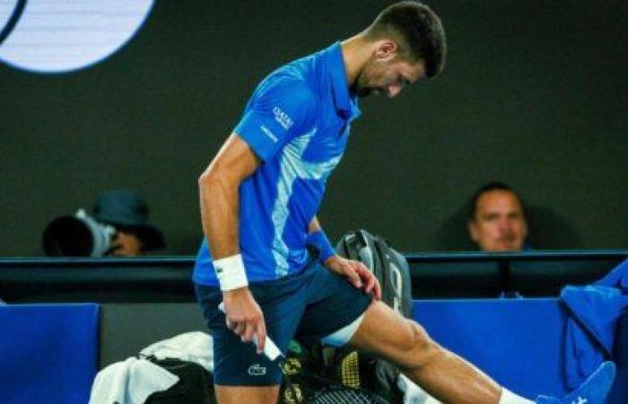 Djokovic did not train, his injury raises questions