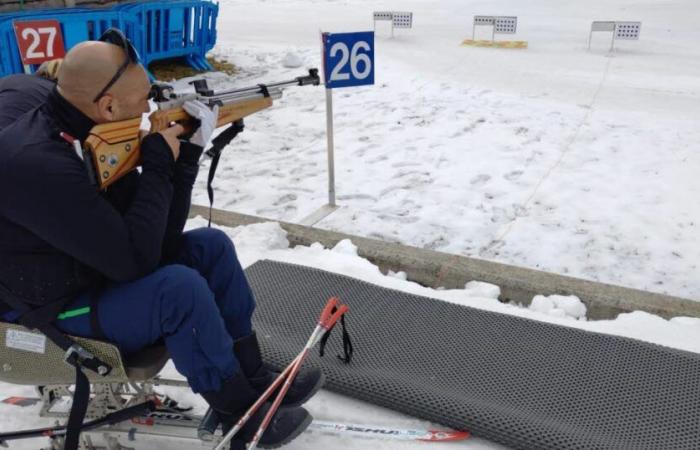 Biathlon. A first inclusive biathlon competition in France in the Jura