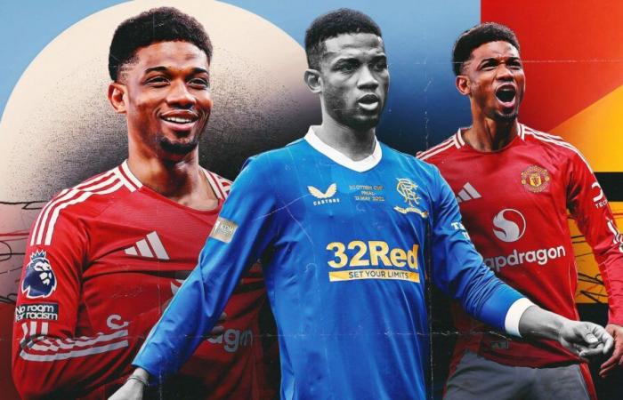 ‘Talent without heart’ – What went wrong for Man Utd hero Amad Diallo during rotten Rangers loan?