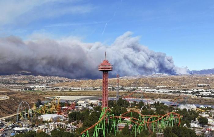 New fire near Los Angeles: firefighters are progressing