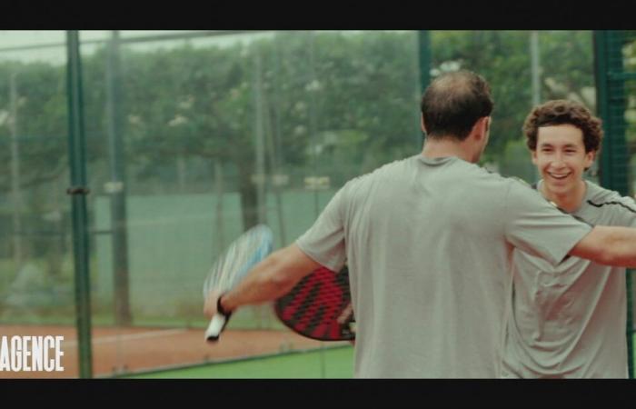 L’Agence – Raphaël and Valentin’s first match at the padel tournament! – The Agency