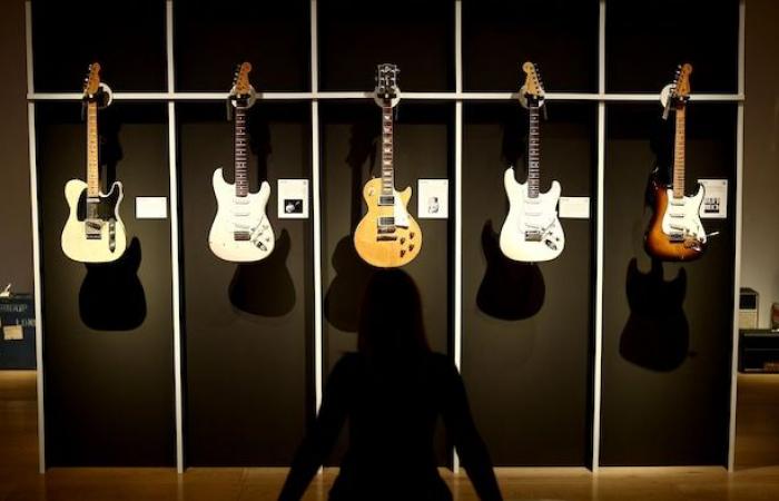 A famous Jeff Beck guitar sold for nearly $1.9 million at auction