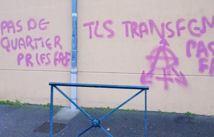 the mayor bans a conference of the Némésis collective after acts of vandalism committed by antifa