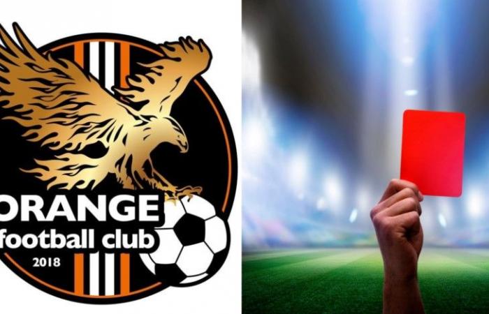 Sanction: the prefect of Vaucluse whistles the end of the match for the Orange football club