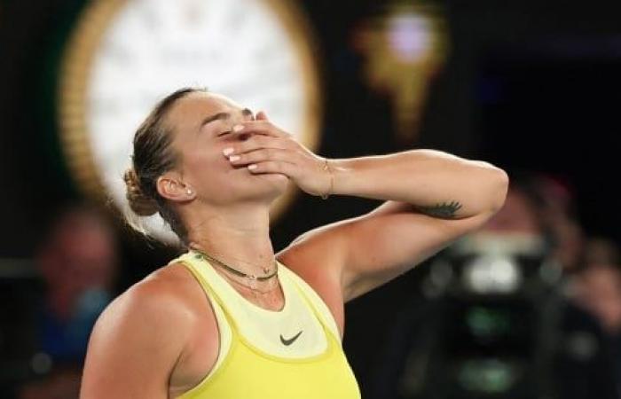 Sabalenka sweeps past Badosa into third straight AO final