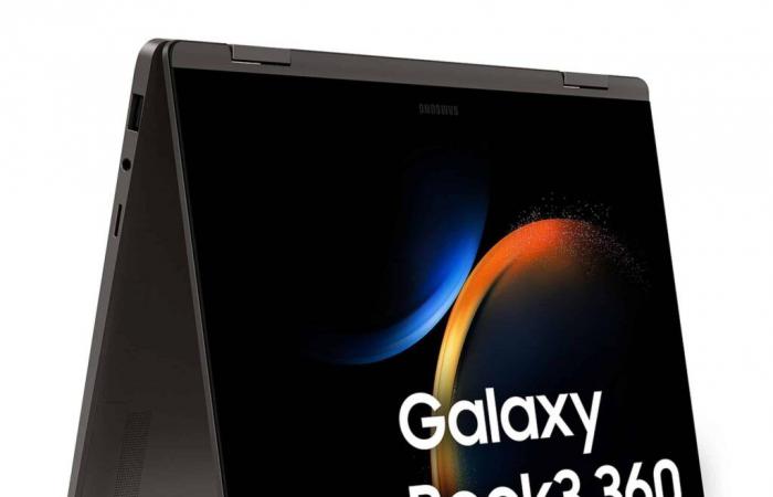 Sales €849 Samsung Galaxy Book3 360 13 (NP730QFG-KA2FR), Ultrabook 2-in-1 OLED 13″ touchscreen 12-hour portable tablet easy to carry under Intel Core i5 TB4