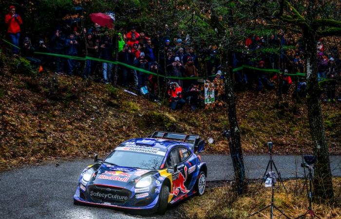 Ogier close call hands Neuville early WRC Monte Carlo Rally lead