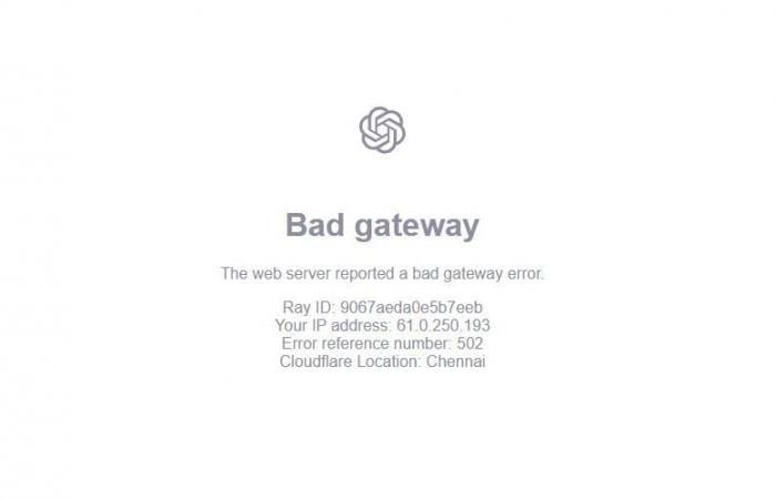 Millions unable to access due to ‘bad gateway error’, Chat GPt, chatgpt down, chatGPT, down, not working, reason, outage