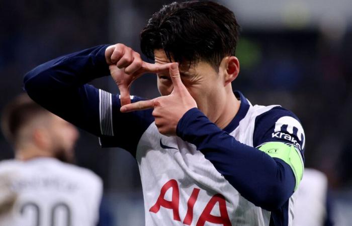 Spurs just about get over the line! Heung-min Son brace fires Tottenham back to winning ways with 3-2 victory over Hoffenheim despite late fight-back from gutsy Bundesliga strugglers