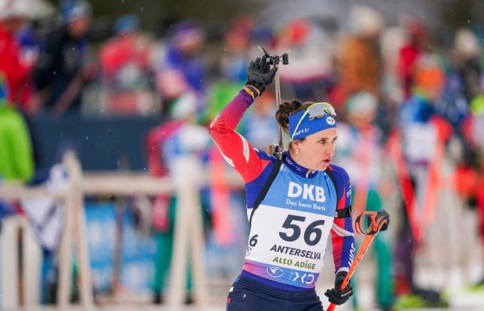 Biathlon | “I found myself”: in the Antholz sprint, Julia Simon made her return to the flower ceremony | Nordic Mag | No. 1 Biathlon