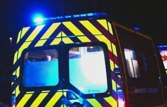 a violent collision left one dead south of Niort