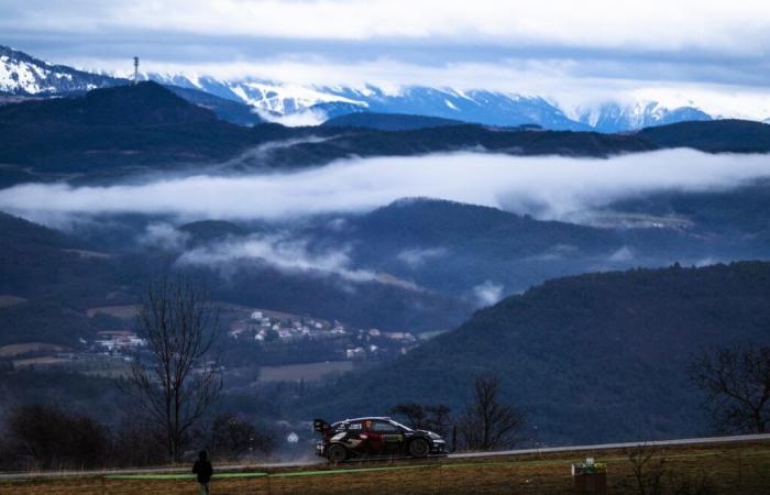 Sébastien Ogier aware that he was “lucky” on Thursday