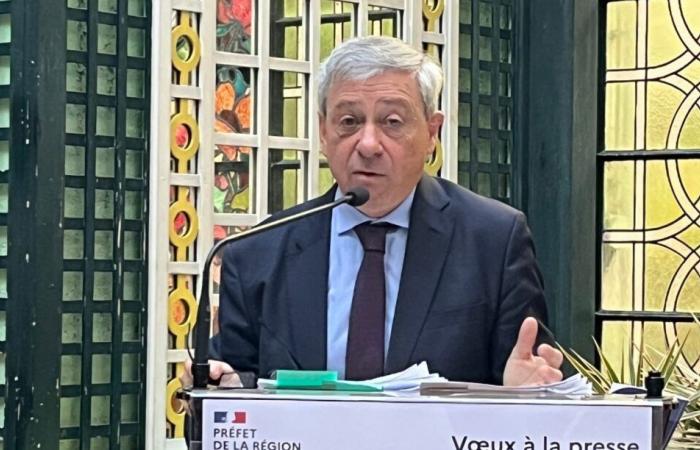 The Prefect of Gironde Étienne Guyot lists his four priorities for 2025