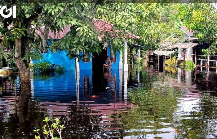 Flood flooded 400 houses on the coast of Beng Kayang Kalbar, BPBD coordination kades for logistical assistance