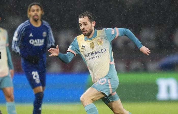 Bernardo Silva’s hilarious reaction on a small Dembélé bridge