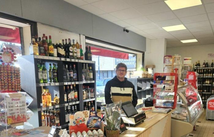 At 23, he took over his childhood grocery store in Calvados