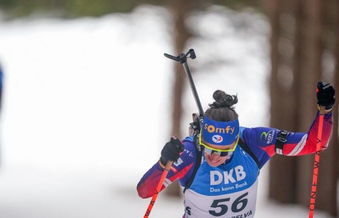 Biathlon | “I found myself”: in the Antholz sprint, Julia Simon made her return to the flower ceremony | Nordic Mag | No. 1 Biathlon