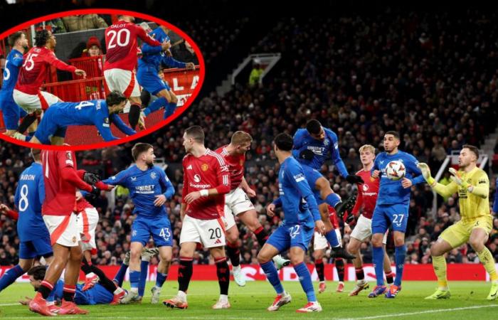 Rio Ferdinand fumes as ‘soft’ foul denies Matthijs de Ligt’s goal for Manchester United against Rangers in Europa League