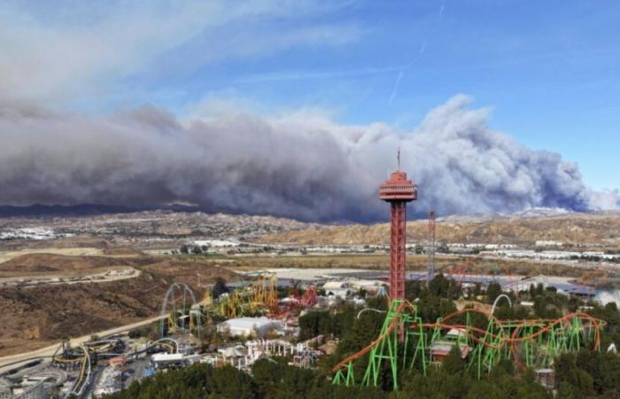 New fire near Los Angeles: firefighters are making progress