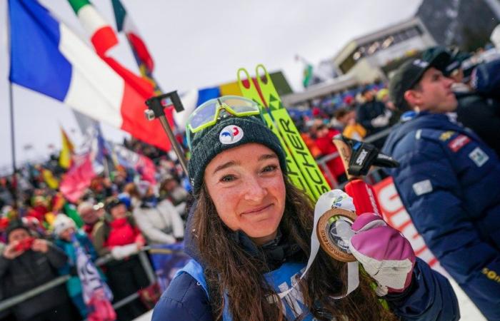 Biathlon | “I focused on the fact that I wanted to make a good shot”: how Lou Jeanmonnot won the second sprint of his career in Antholz | Nordic Mag | No. 1 Biathlon