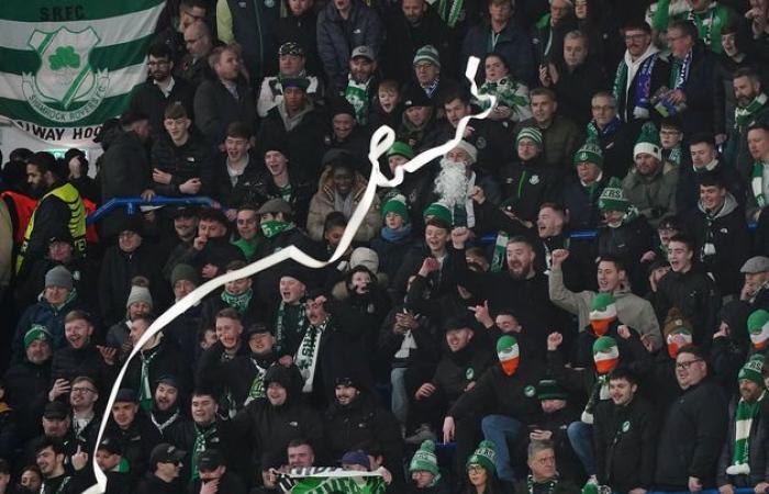 Shamrock Rovers and Chelsea hit with UEFA fines over fans’ chanting during Conference League match