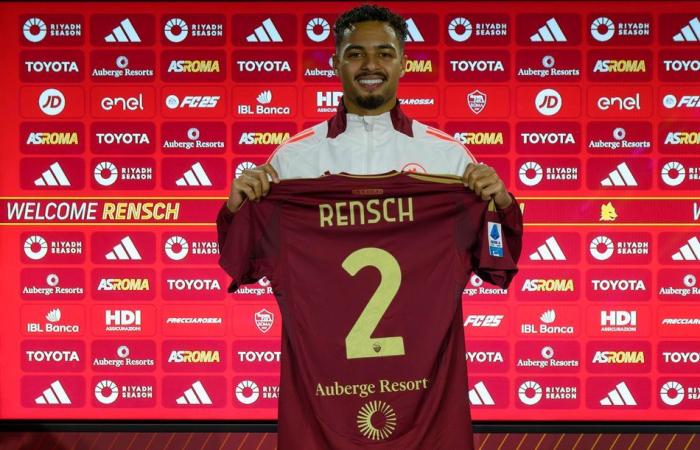 Devyne Rensch is a Roma player