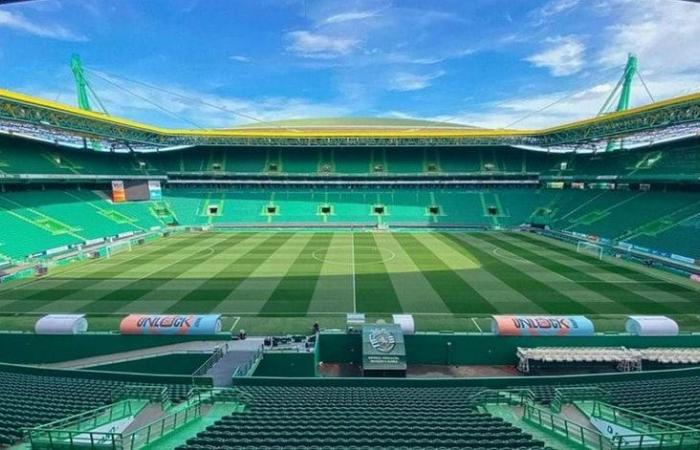 José Alvalade Stadium with partial closure against Bologna