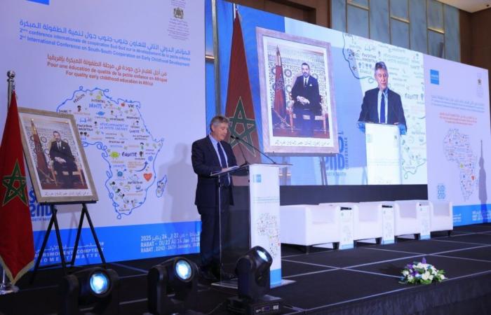 The UNICEF representative in Morocco emphasizes the provision of quality early childhood education in Africa