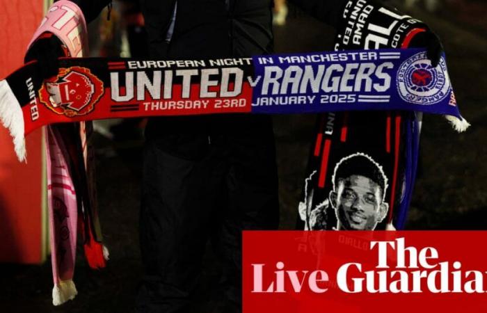 Manchester United v Rangers: Europa League – live | Europa League