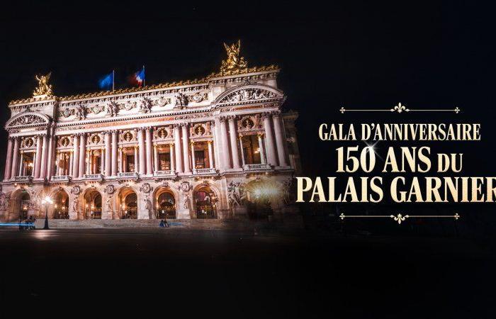 Gala for the 150th anniversary of the Palais Garnier in replay