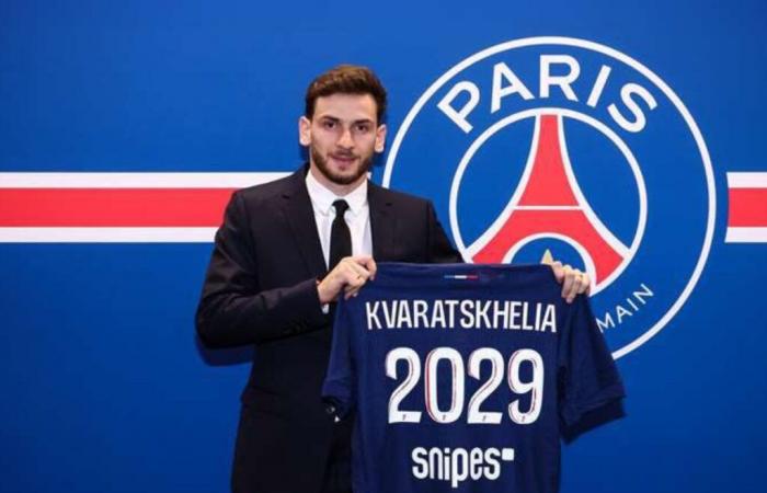 Khvicha Kvaratskhelia: the date of his first match with PSG finally known