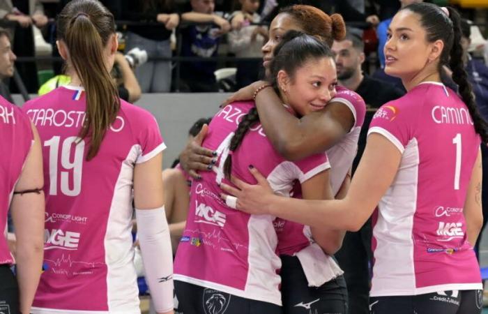 ball – CEV Cup. The end of the beautiful story, the VNVB leaves the European Cup with its head held high