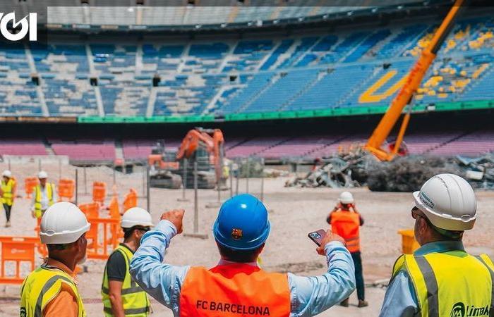 Barcelona confirming a return to Camp Nou will not happen before May 2025