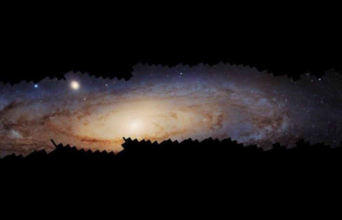 A 417-megapixel panorama of the Andromeda galaxy took more than ten years to complete